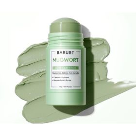 Mugwort Acne Clay Stick 40G, Moisturizing Cleanses & Hydrating Face Mask, Reduce Acne Pimples & Bumps, Minimize Pores Clay Balm Face