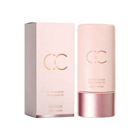 CC Pigment Cream (Natural Color) Lightweight Fit Uncarded Powder Uniform Skin Tone Natural Easy To Apply Makeup Pseudo Pigment Cream