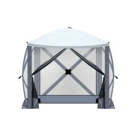 6.8' x 7.2' Outdoor pop-up camping canopy